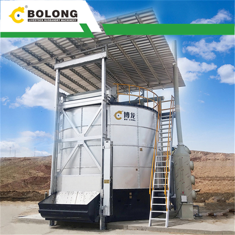 quite-running animal manure fermenter equipment